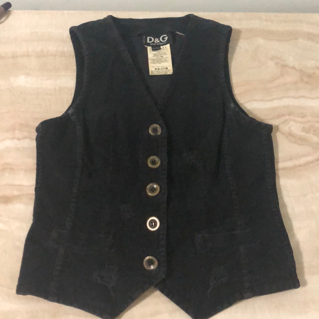 Vintage Dolce And Gabbana Vest